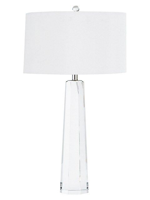 Tapered Hex Crystal Table Lamp | Saks Fifth Avenue