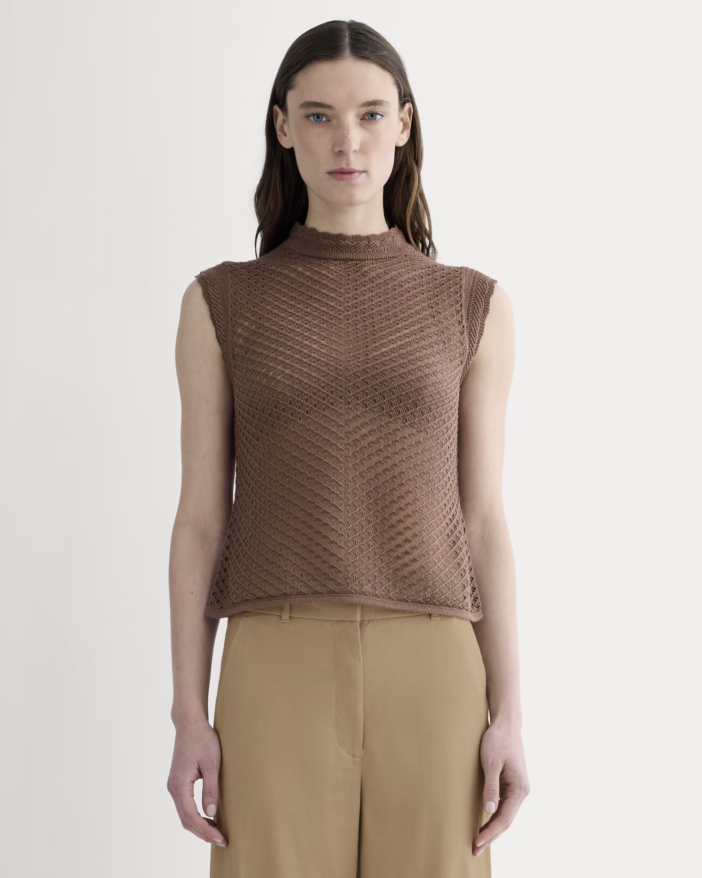 The Lace Knit Tank | Everlane