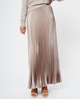 French Connection Women's Pleated Midi Skirt - Macy's | Macy's