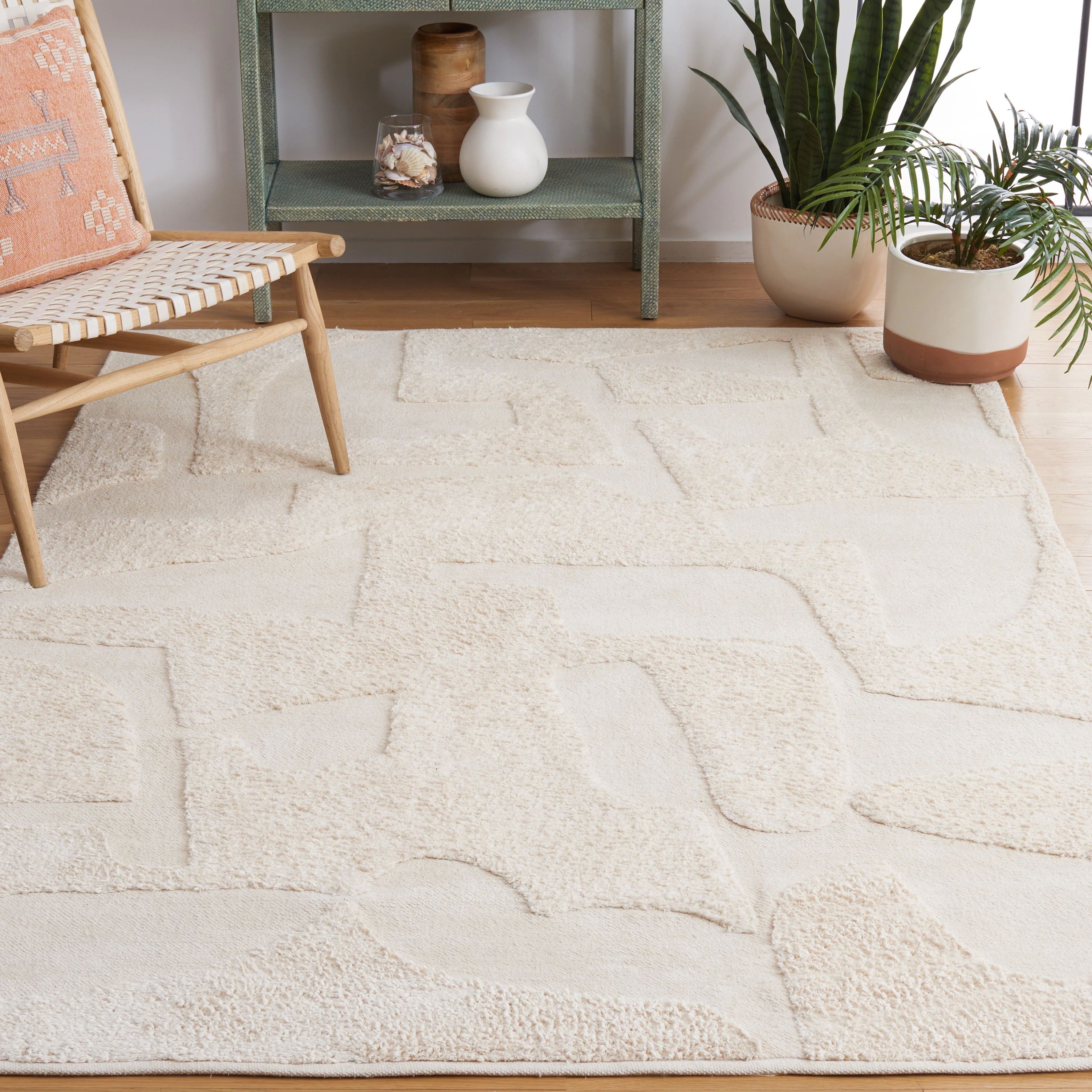 SAFAVIEH Handmade Casablanca Anisca Cotton Rug | Bed Bath & Beyond