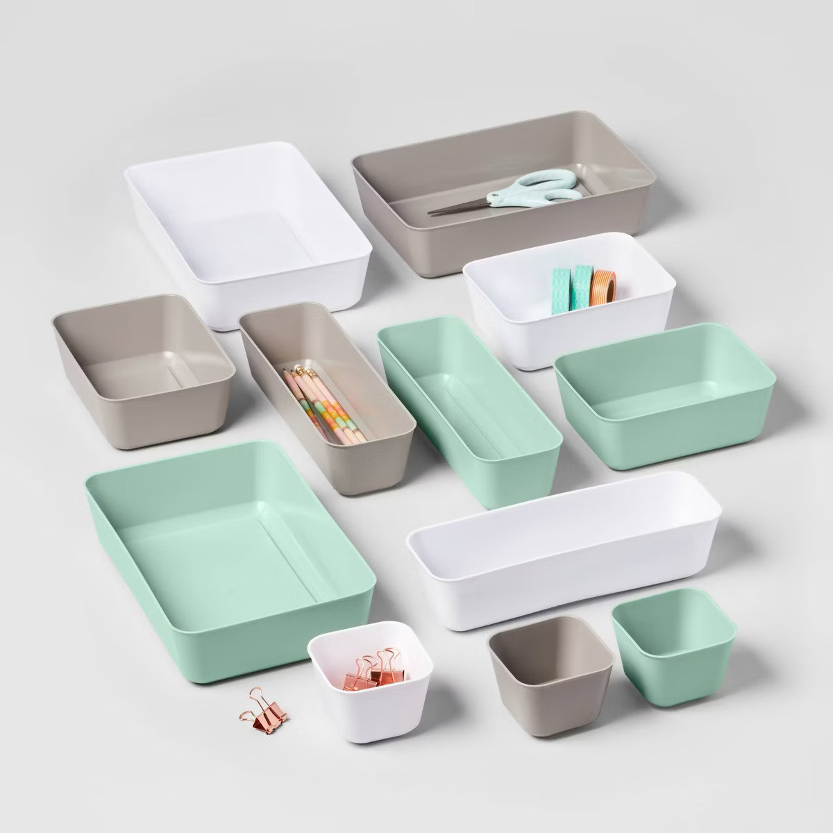 4pk Small Storage Trays - Brightroom™ | Target
