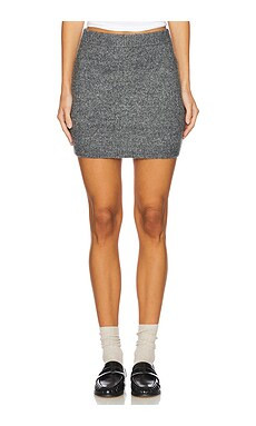 Steve Madden Jennie Skirt in Charcoal Heather from Revolve.com | Revolve Clothing (Global)