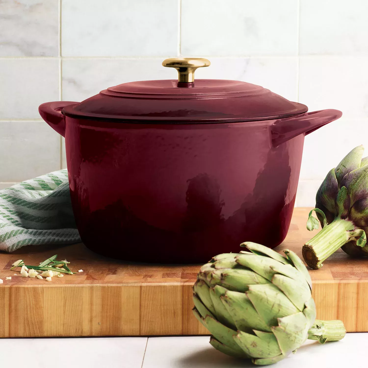 Tramontina 12 Enameled Cast Iron Covered Casserole Dish (Assorted Colors)  - Sam's Club