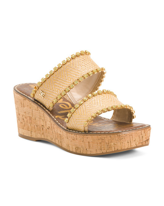 Angelina Wedge Sandals | TJ Maxx