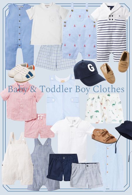 Baby & Toddler Boy Clothes For Summer 💙 my favorite little boys brands over on AshleyBrooke.com #babyboy 

#LTKkids #LTKbaby #LTKunder50