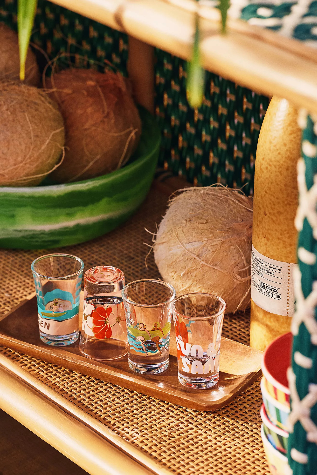 Isla Shot Glasses, Set of 4 | Anthropologie (US)