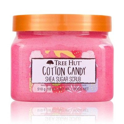 Tree Hut Cotton Candy Shea Sugar Scrub - 18oz | Target
