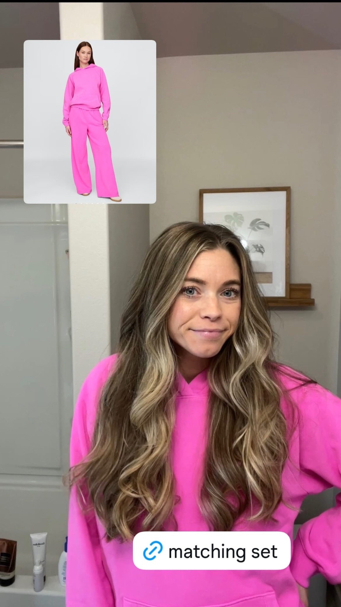 Obsessed with this pink and I got the whole matching set 😍

#LTKSaleAlert #LTKValentine #LTKmomlife