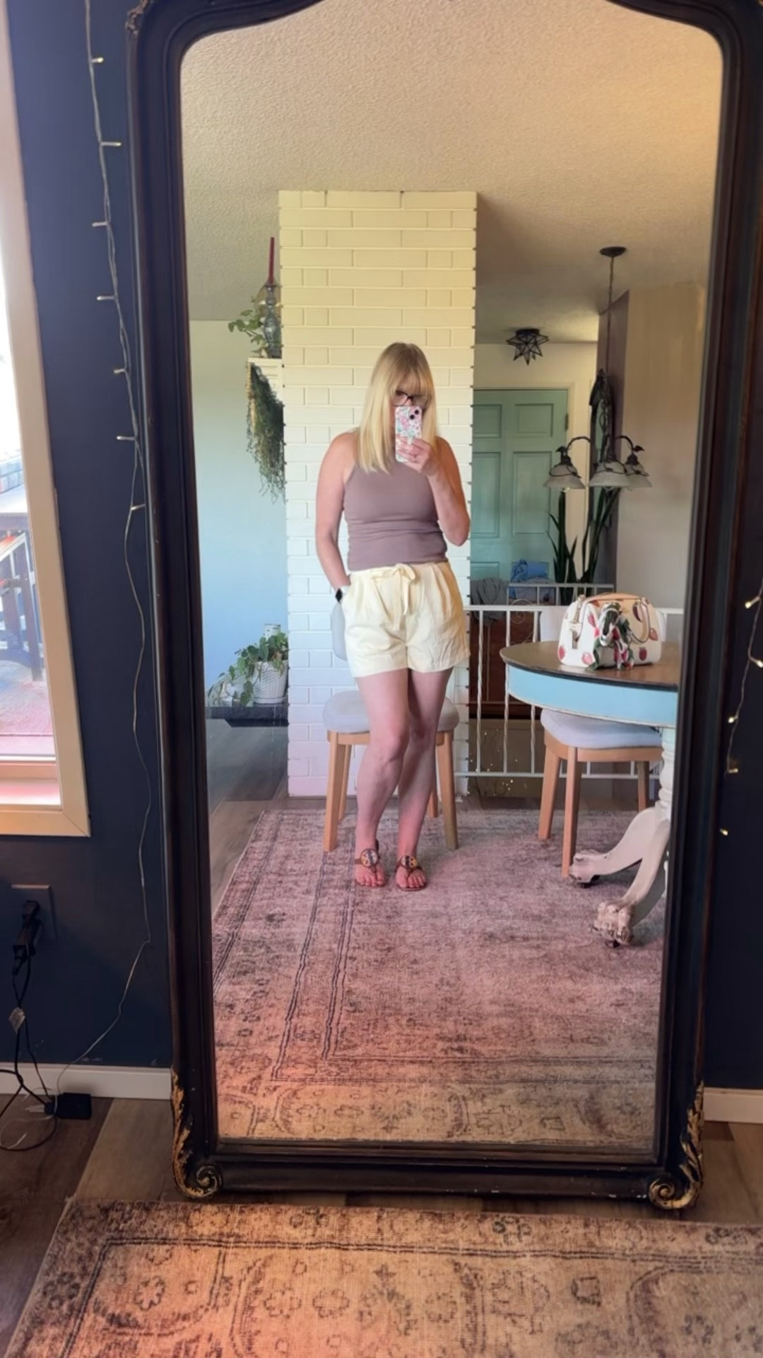 Love these yellow shorts and tank. So cute for summer!

#LTKootd #LTKdayinmylife #LTKOver40