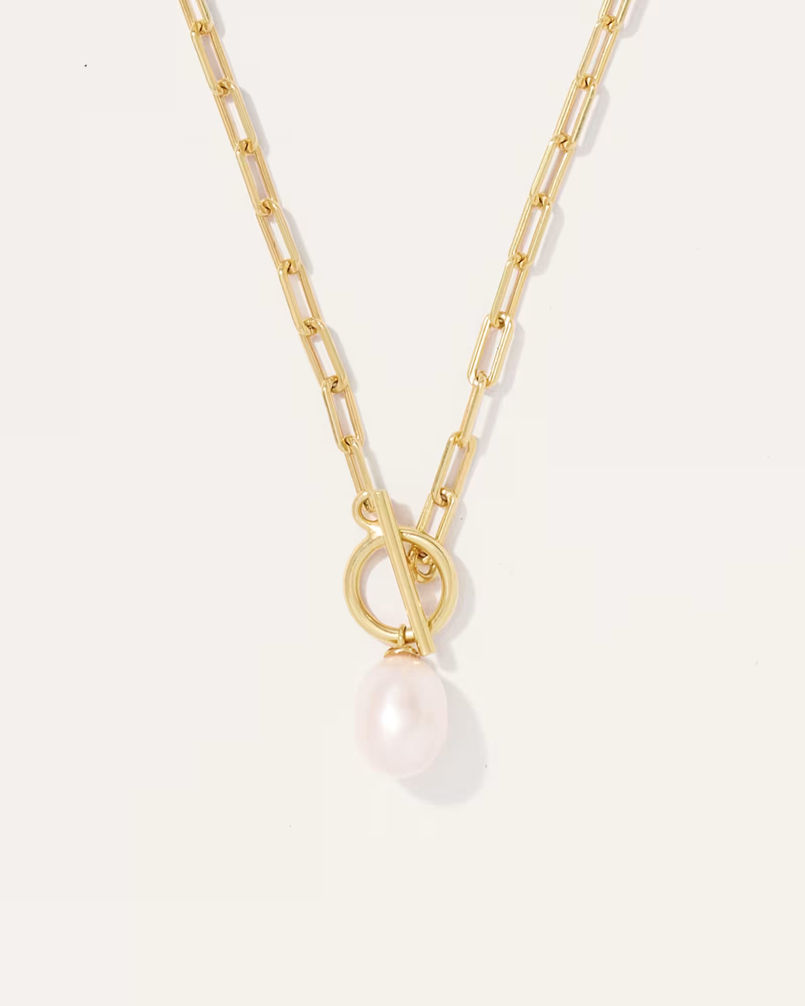 Freshwater Cultured Pearl Toggle Necklace | Quince