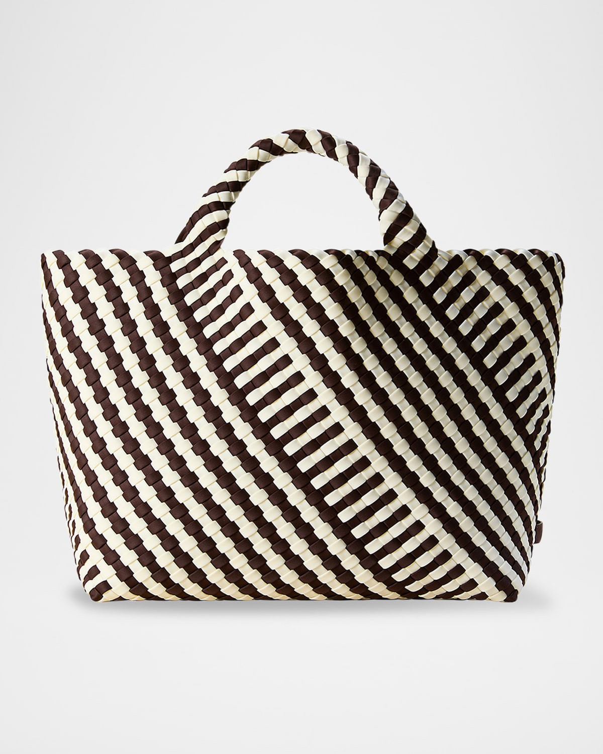 St. Barths Medium Geo Woven Tote Bag | Neiman Marcus