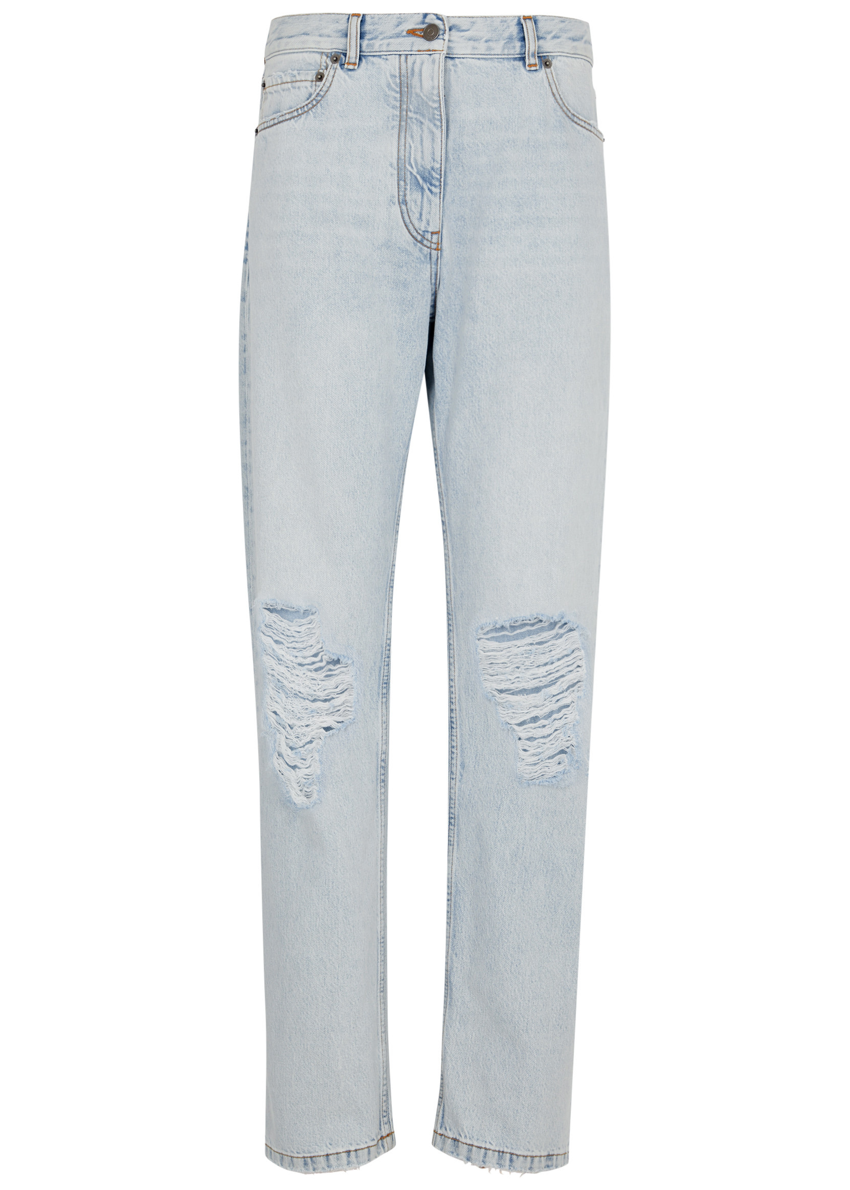 Burty ripped straight-leg jeans | Harvey Nichols