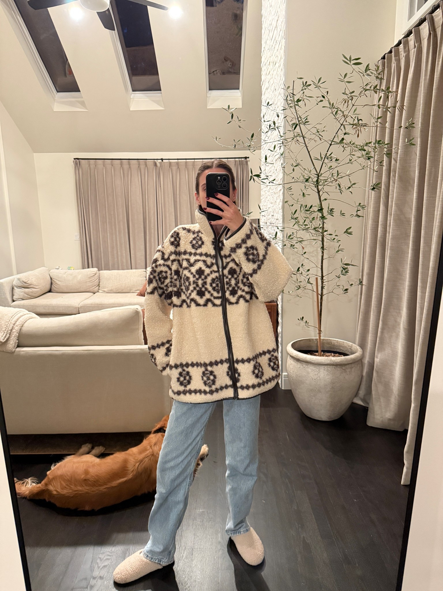 Obsessed with this Isabel Marant inspired fleece! 