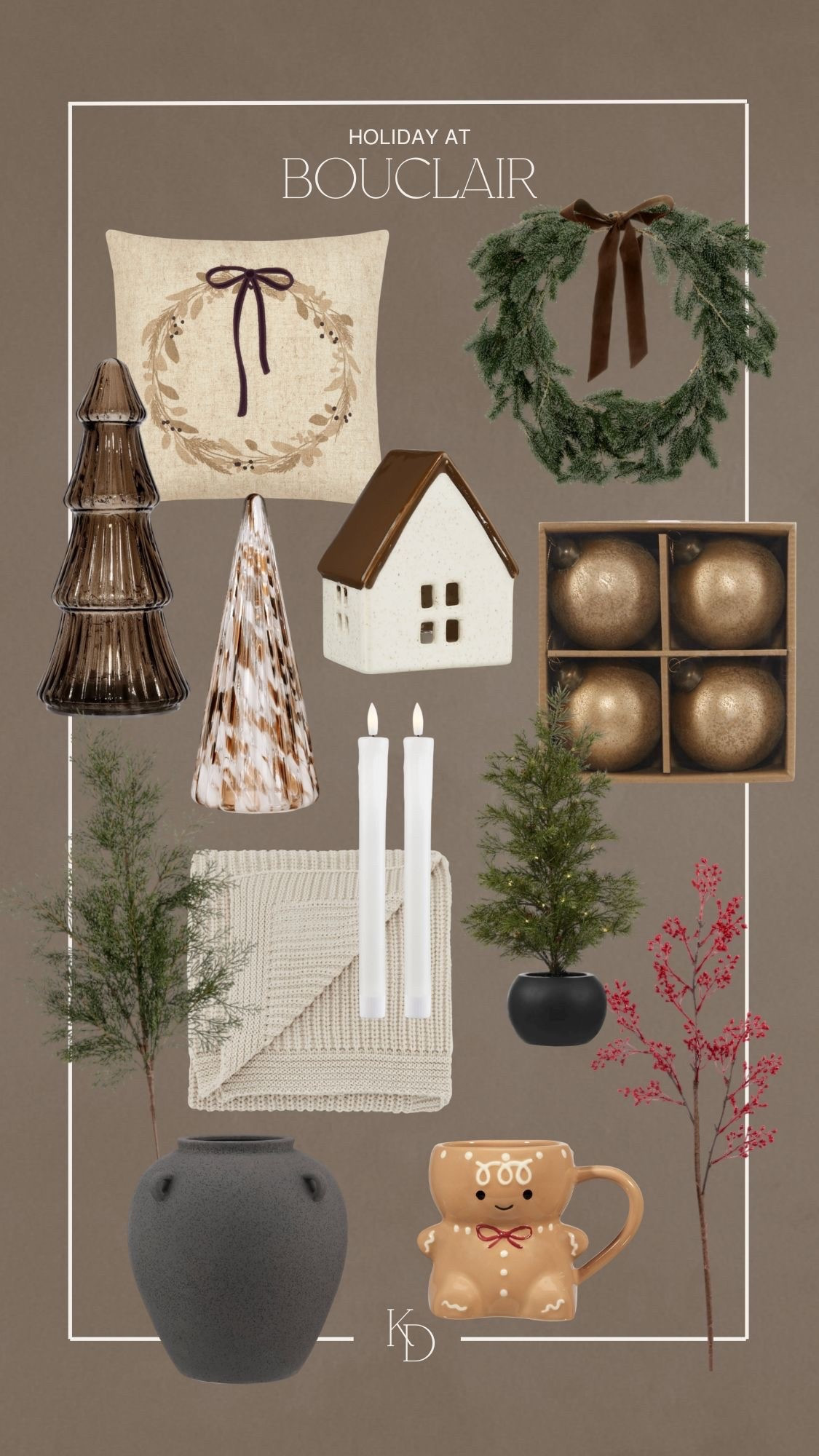 Christmas at Bouclair. A collection of curated holiday finds from Bouclair that will make your home feel extra cozy this season. 

#holidaydecor #christmashomedecor #christmasdecor #canadiandecor #holidayhome #nostalgicchristmas #neutralchristmas #christmasstems #homefinds #canada 

Holiday decor, Christmas stems, Christmas decor ornaments, Ralph Lauren Christmas, nostalgic Christmas, Christmas decor, blameless candles, Bouclair home decor finds, Canadian home decor, gold ornaments, wreath,
Christmas sprigs, gingerbread mug 

#LTKHome #LTKHoliday #LTKSeasonal