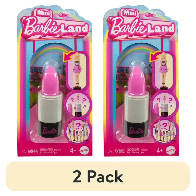 (1 pack) Barbie Mini BarbieLand Fashionistas Dolls, 1.5-inch Dolls in Lipstick Tube, Surprise Rev... | Walmart (US)
