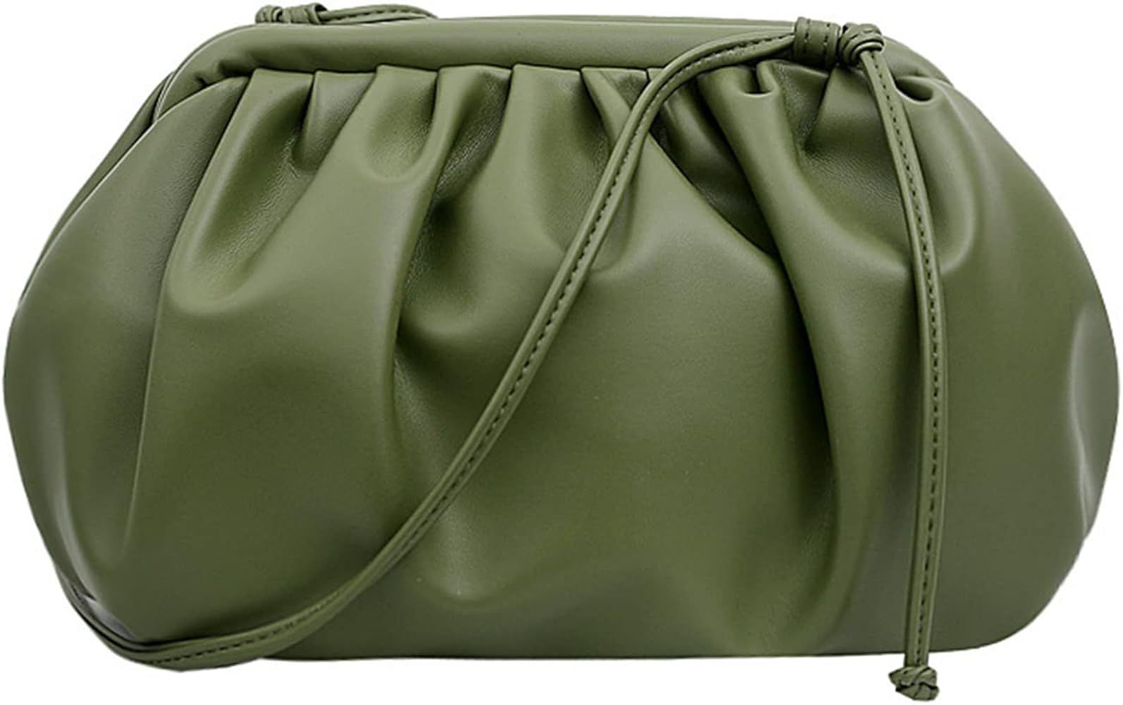 Women Dumpling Pouch Handbag Cloud Purse Soft Clutch Shoulder Crossbody Bag | Amazon (US)