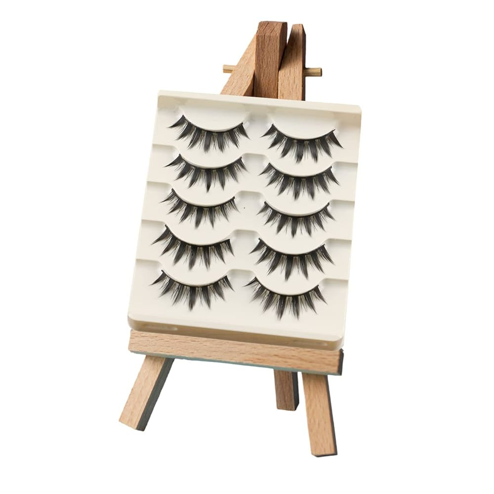 5 Pairs Cosplay Manga Lashes 3D Little Devil Spiky Eyelash Cute Doll Anime Lashes Japanese Style ... | Amazon (US)