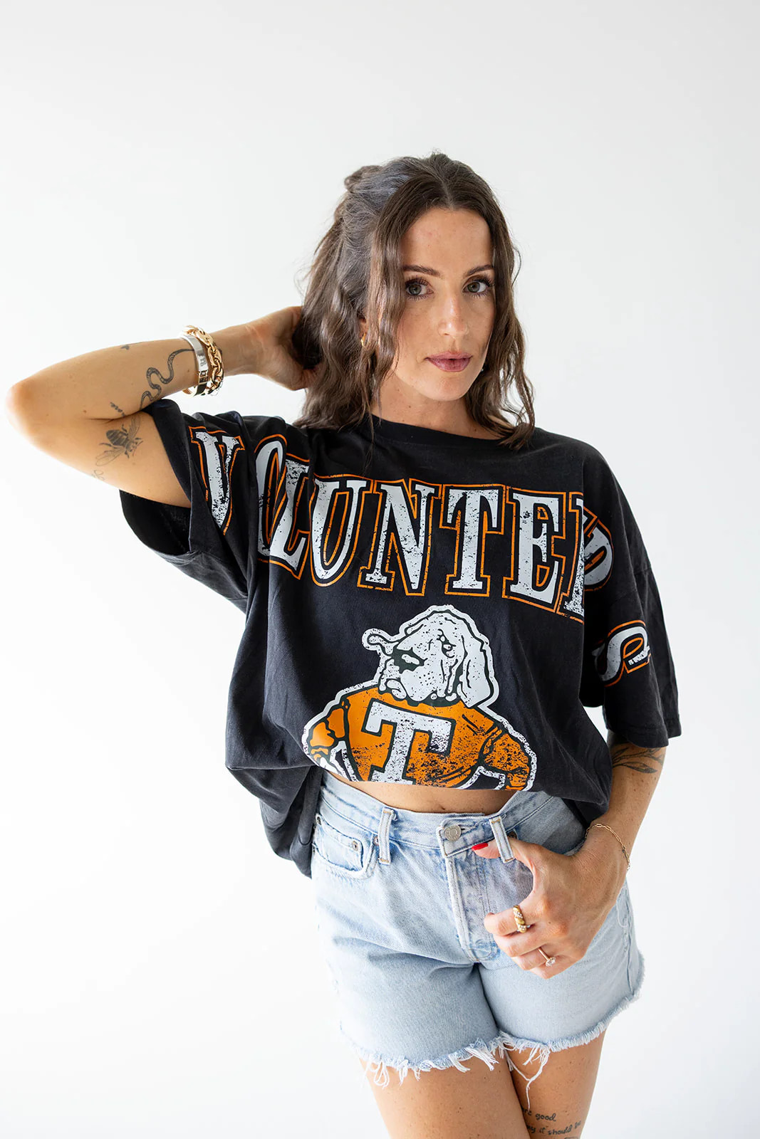 Tennessee Southern Split Oversized Band Tee | Gameday Social
