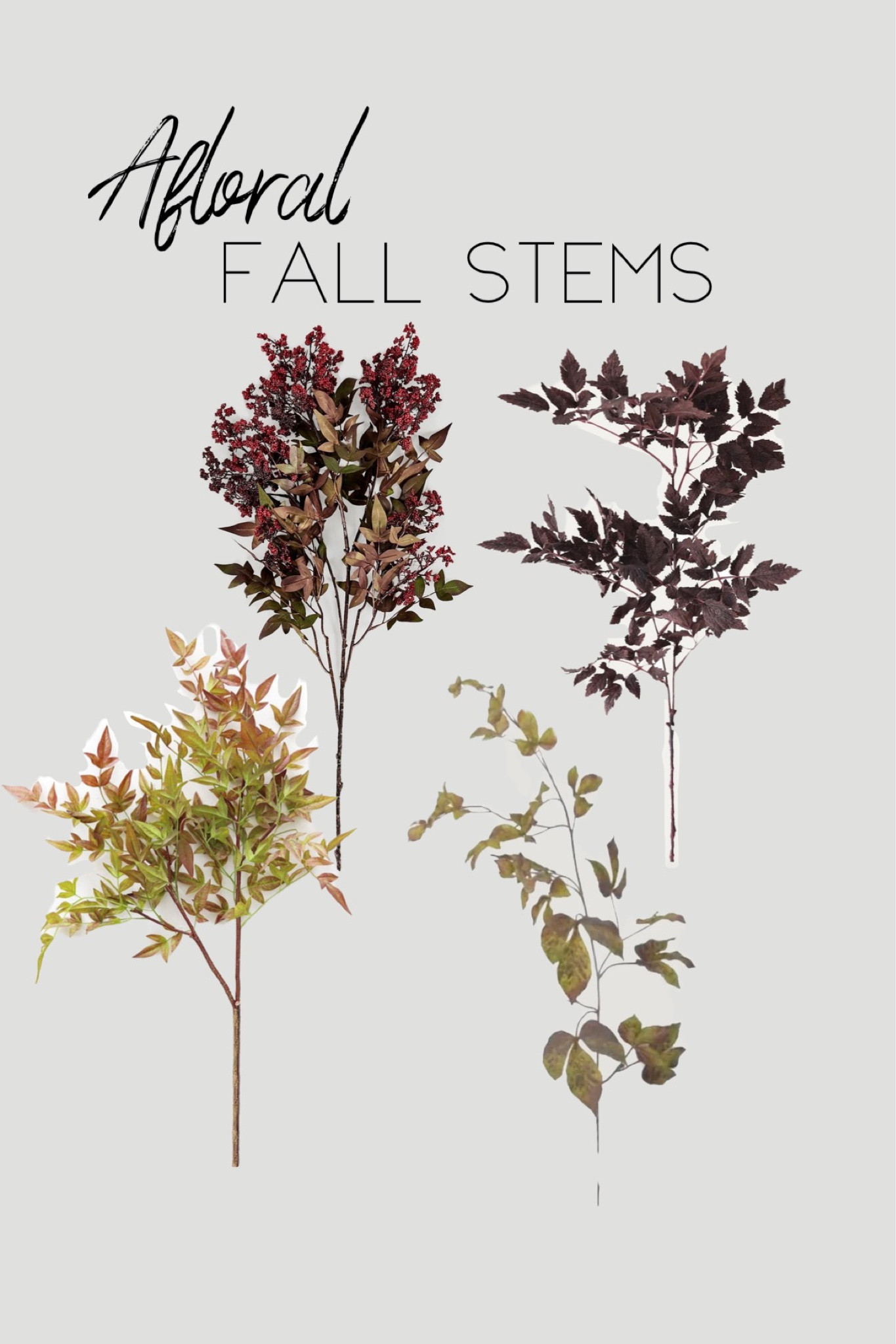 Favorite Fall Stems from Afloral 

Faux florals
Centerpiece 
Fall decor
Fall home
Fall stems


#LTKFind #LTKhome #LTKSeasonal