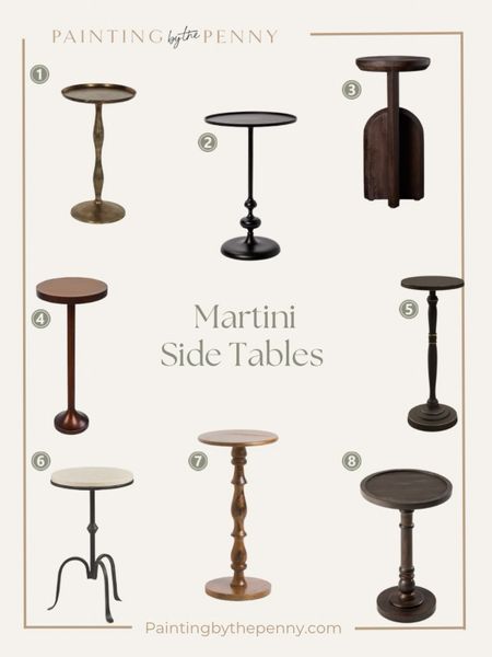 Martini side tables #homedecor #furniture #sidetables 

#LTKhome