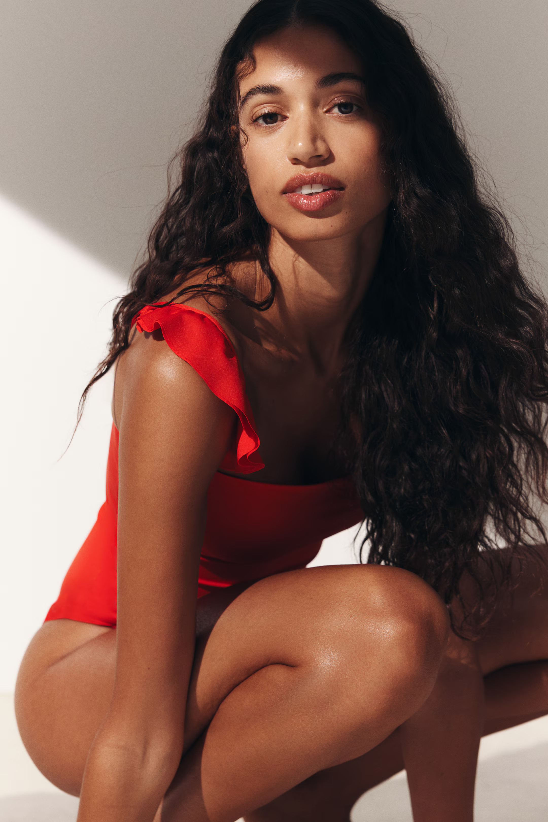 Ruffle-Trimmed Swimsuit | H&M (US + CA)