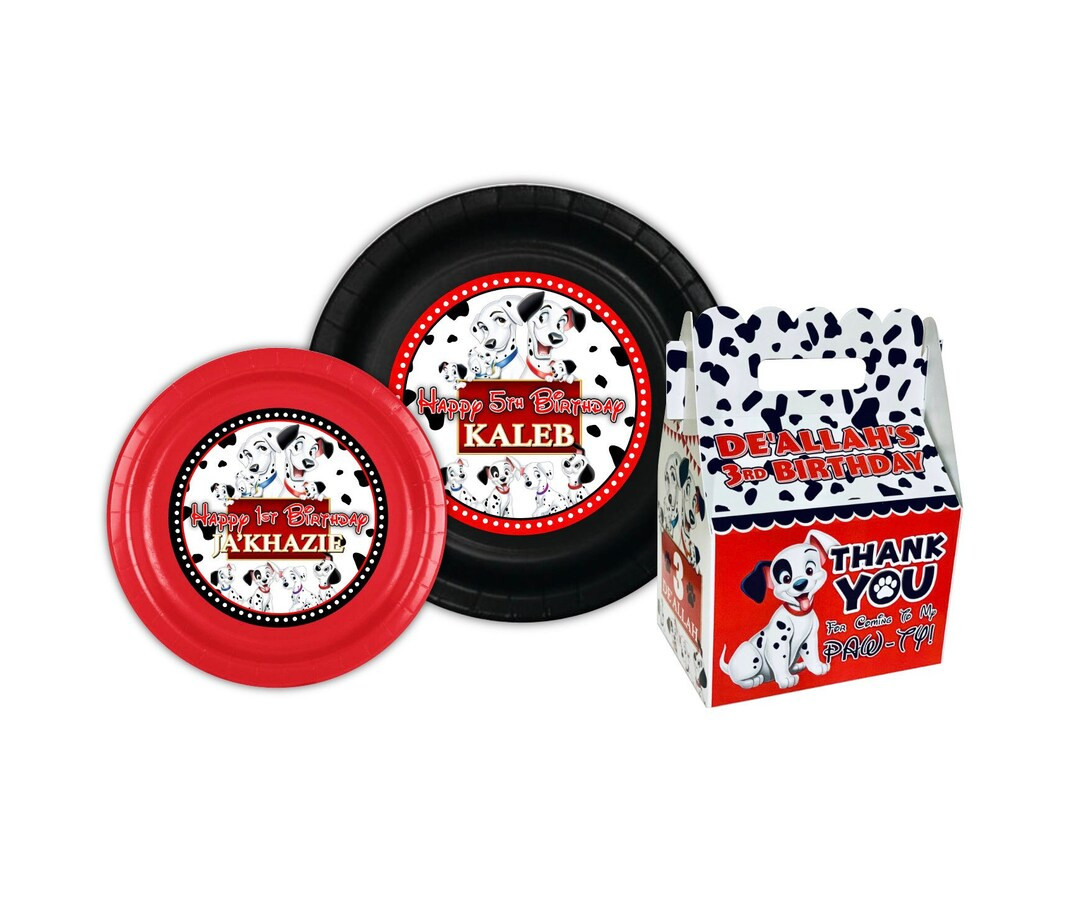 101 Dalmatians Party Pack With Bonus Items - Etsy | Etsy (US)