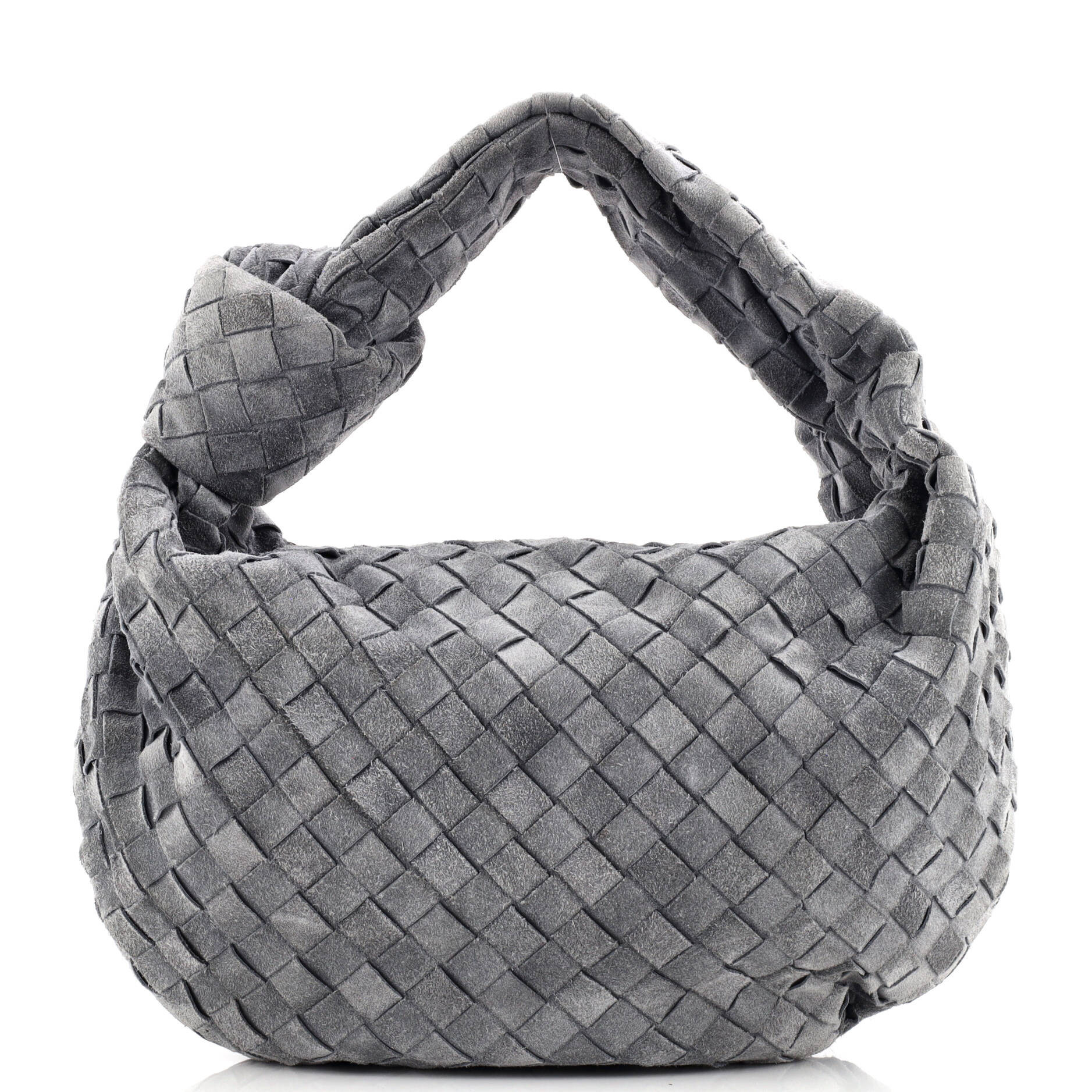 Bottega Veneta BV Jodie Hobo Intrecciato Suede Teen | Rebag