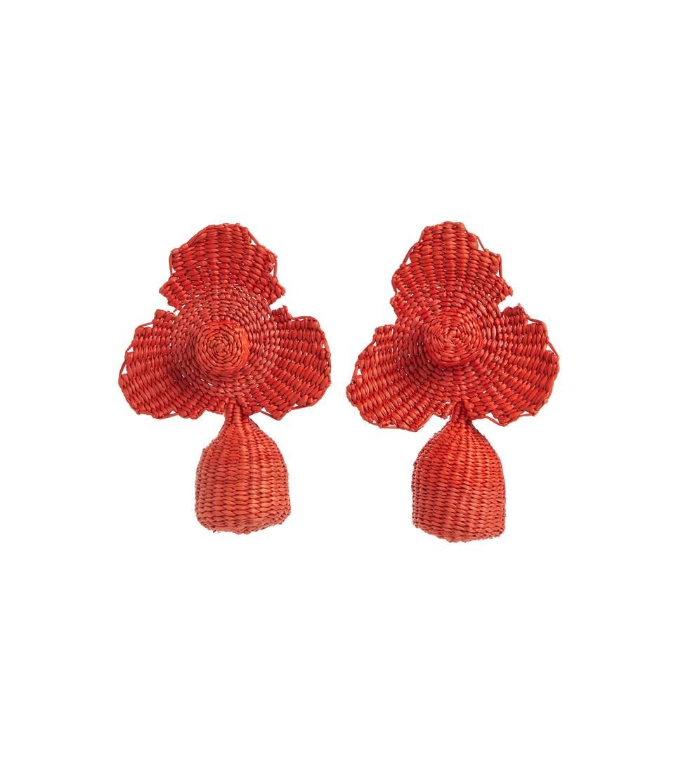 Explorando La Flor clip-on earrings | Mytheresa (US/CA)