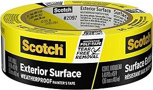 Amazon.com: Scotch Exterior Surface Painter’s Tape, 1.41 inches x 45 yards, 2097, 1 roll : Ever... | Amazon (US)