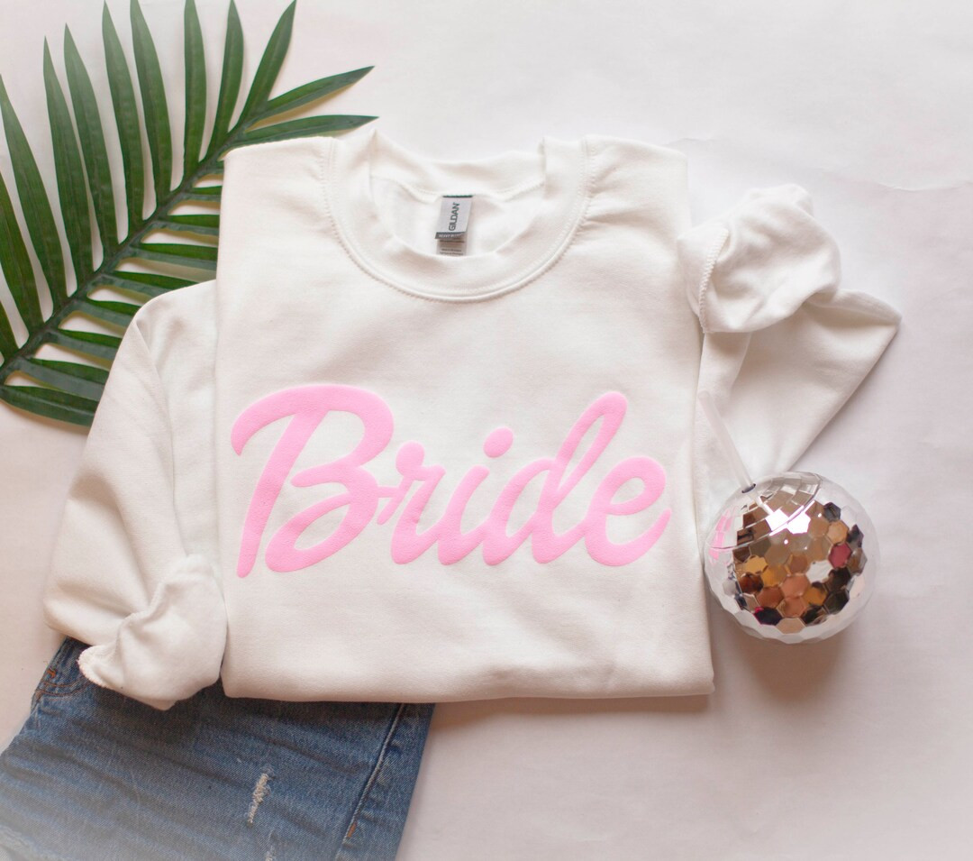Bride sweatshirts, bachelorette party sweatshirts, bride and bridesmaids sweatshirts | Etsy (US)