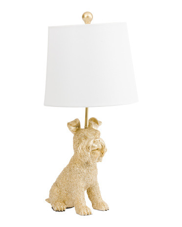 23in Schnauzer Table Lamp | TJ Maxx