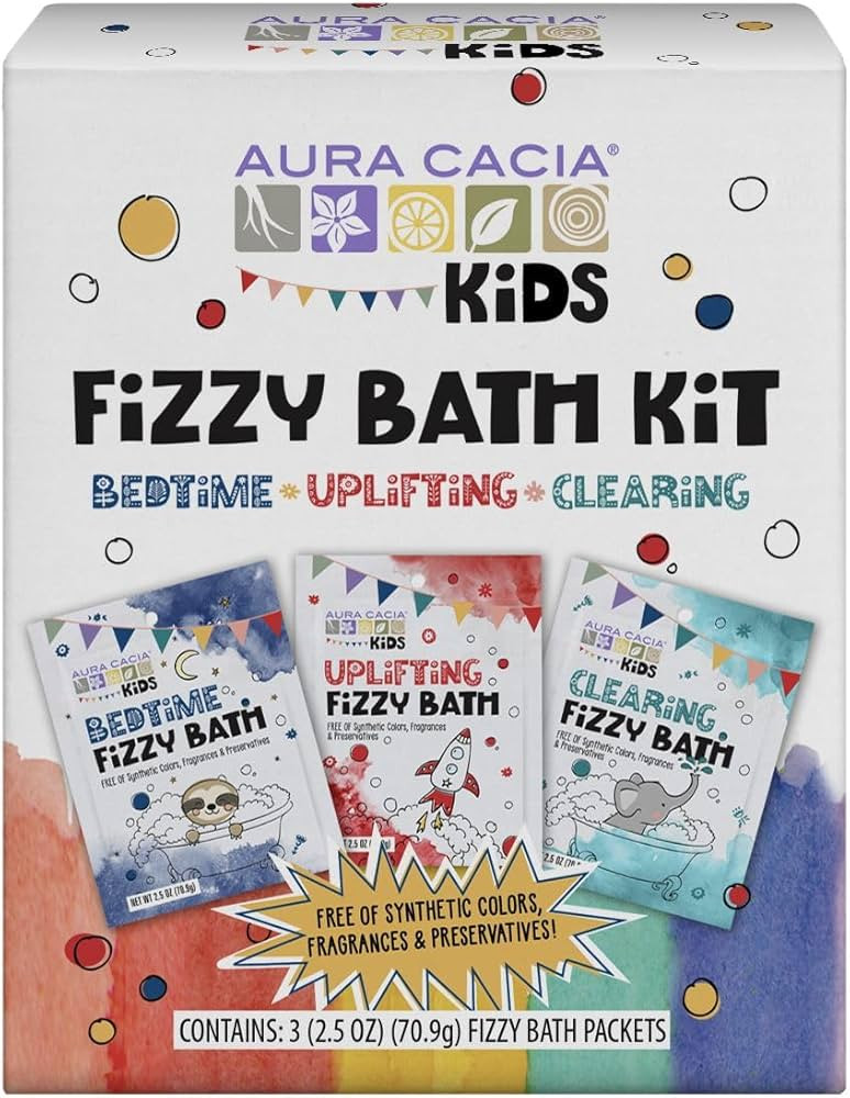 Aura Cacia Kids Fizzy Bath Kit | Amazon (US)