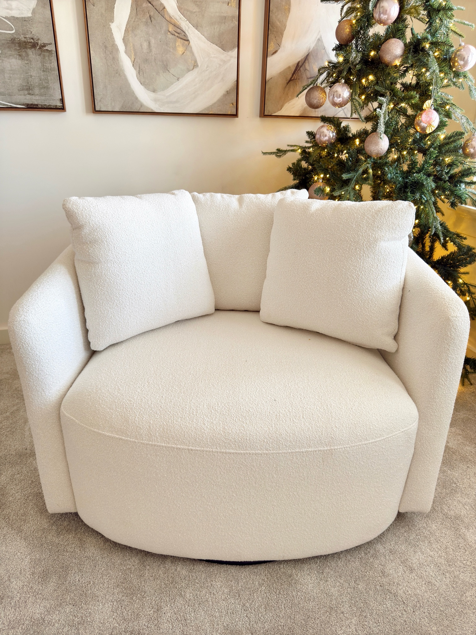 Walmart @walmart #walmartpartner gift idea for the cozy home lover. It’s on sale right now too! Love that it swivels. #walmartgifts 

#LTKGiftGuide #LTKHome #LTKHoliday