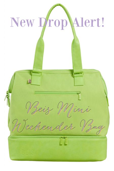 New Drop Alert! The Beis Mini Weekender collection is here!☺️👏👏Comes in 3 refreshing colors, it’s as functional as it is cute!😁💞💞Great for carryon, as a diaper bag, gym bag, workbag, sports bag and etc. Lots of storage space, pockets for the traveller in you😚 Get yours before this sells out!😘😘







#nordstrom #beis #miniweekender #dufflebag #travelbag #gymbag #schoolbag #sportsbag #sherbetcollectiono #newdrop #ltknewdrop #ltkfind #sherbetcollection #miniweekenderbag

#LTKitbag #LTKtravel #LTKunder100