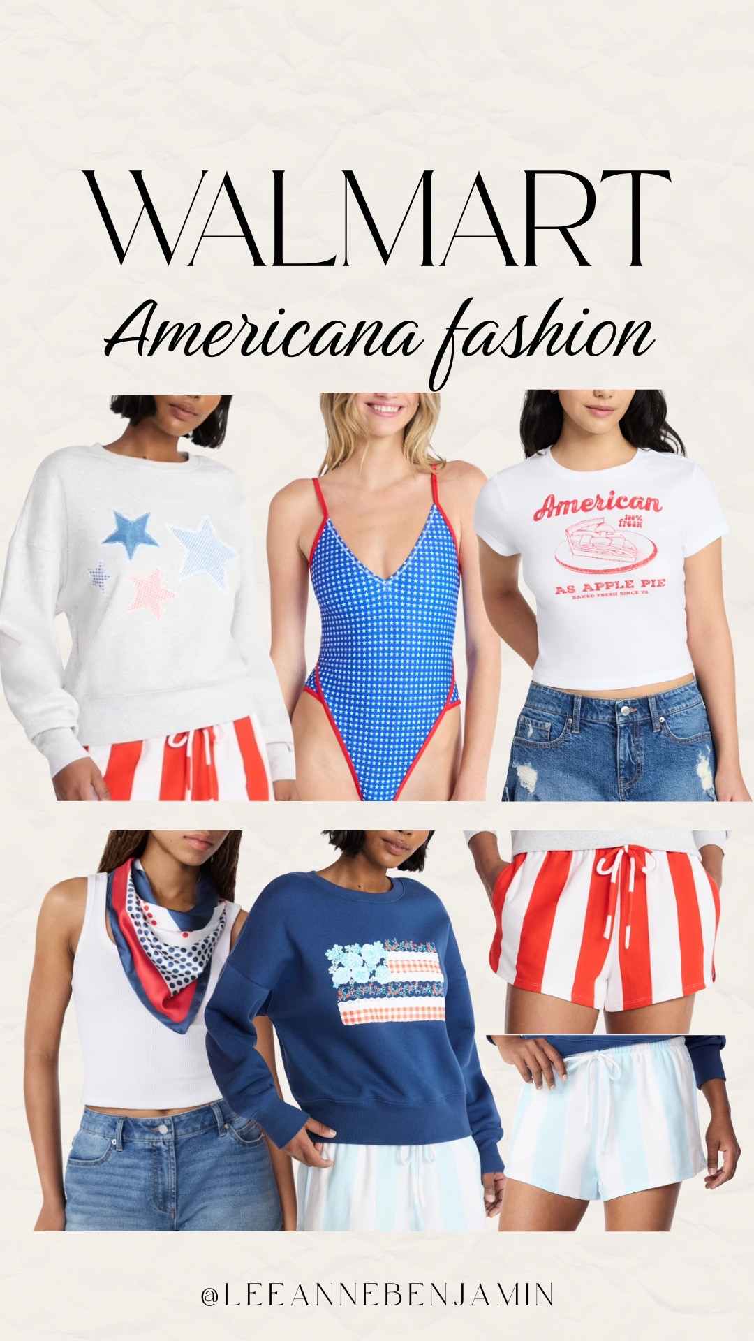 Americana fashion at Walmart! Perfect for 4th of July celebrations! 

#LTKTravel #LTKMothersDay #LTKootd