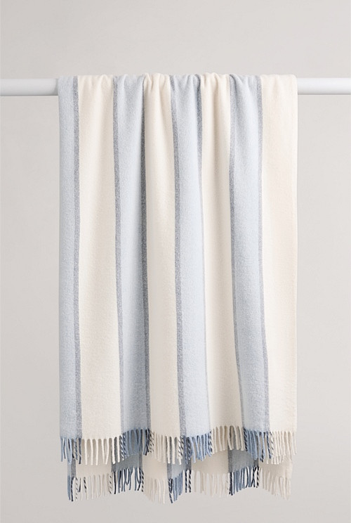 CR x Waverley 90s Reissue Australian Made Merino Throw | Country Road