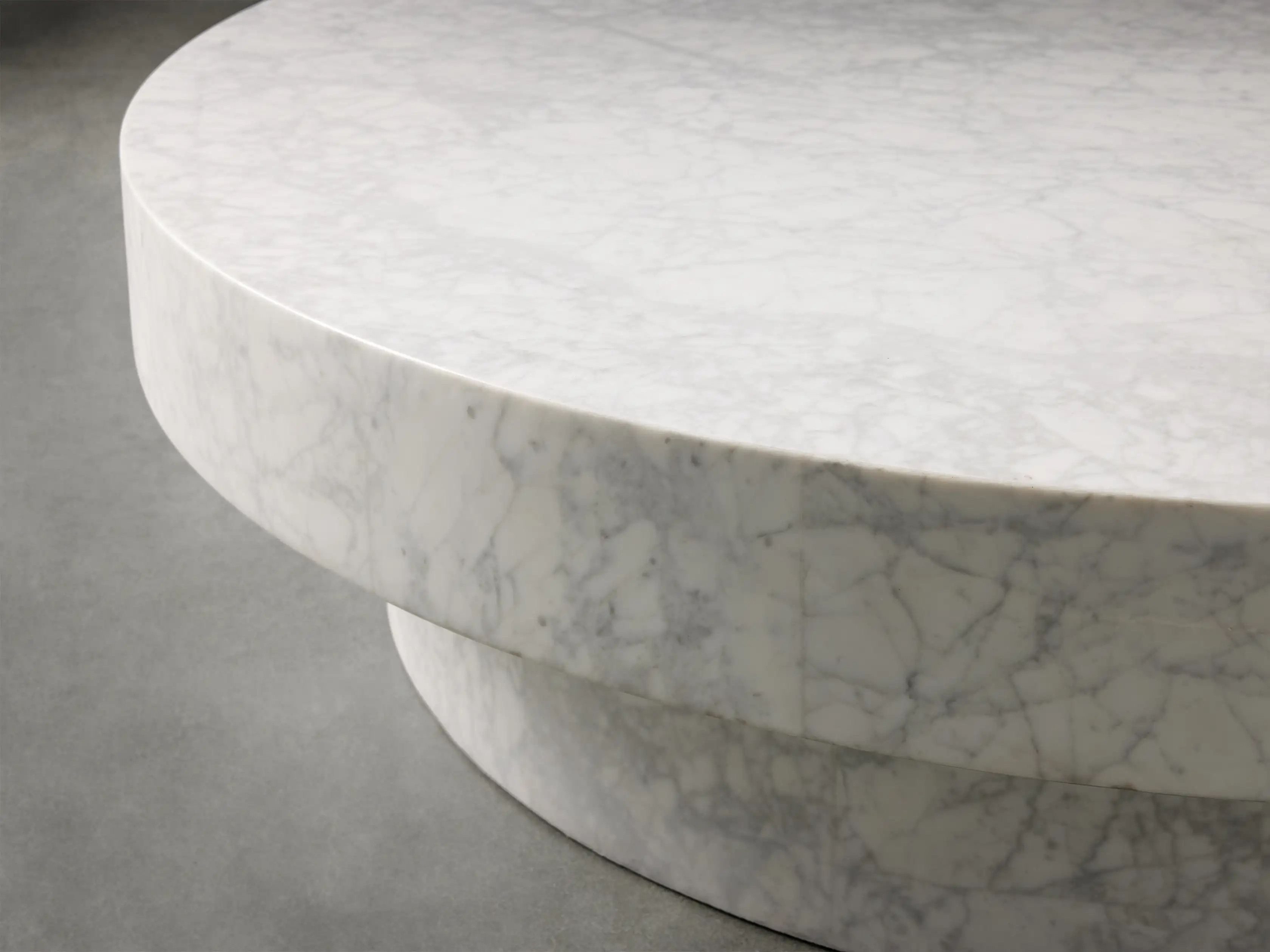 Cinzia Stone Round Coffee Table | Arhaus