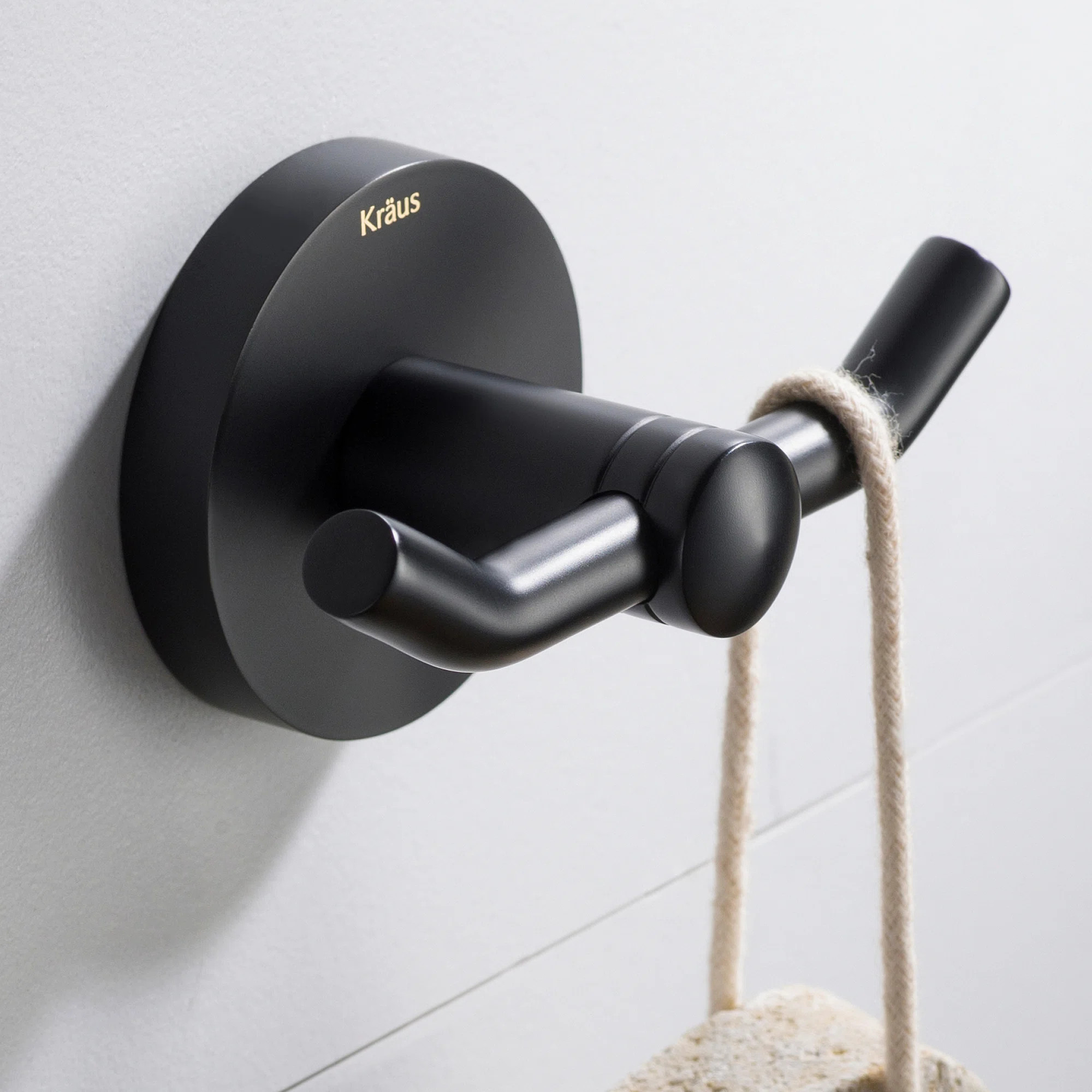 Elie Double Wall Mounted Robe Hook KEA-18802MB | Wayfair North America