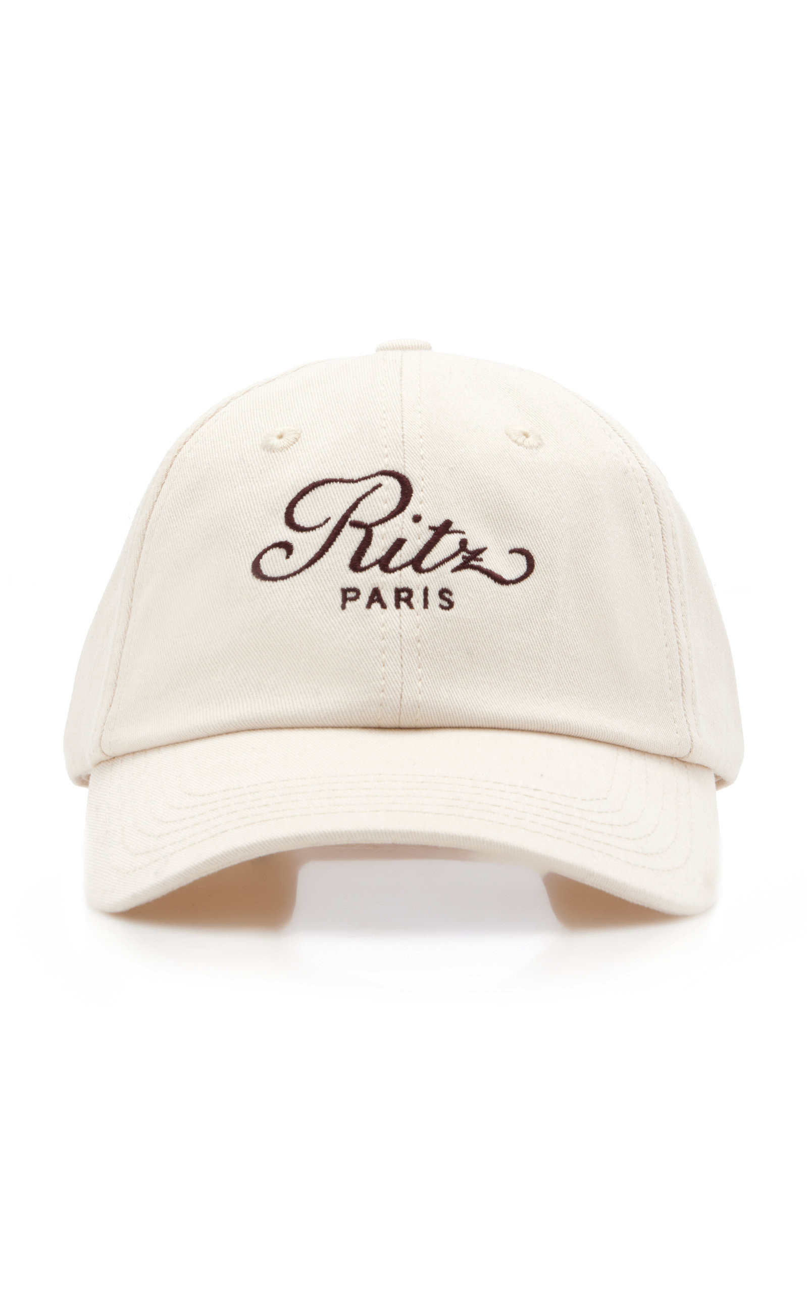 FRAME - Women's x Ritz Paris Cotton Baseball Cap - Neutral - OS - Moda Operandi | Moda Operandi (Global)