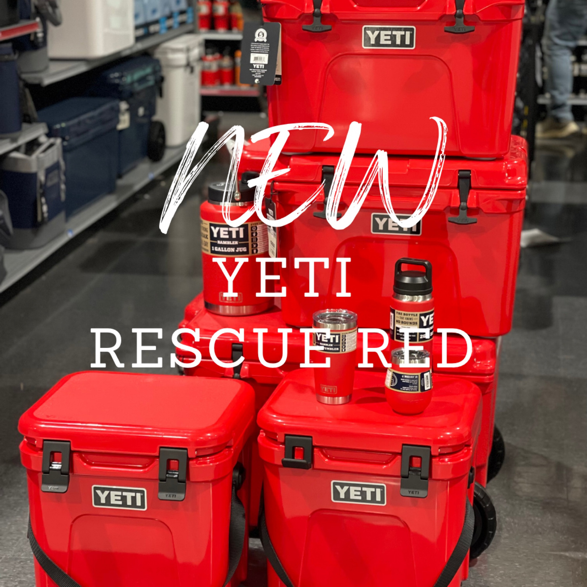 😍 Yeti cooler, rambler, mug, & more in Rescue Red ♥️ We tent camped for a week in Acadia and the 65 Yet Cooler kept our food and medicine cold! 

#LTKtravel #LTKfamily #LTKFind