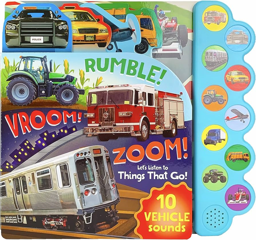 Rumble! Vroom! Zoom! Let's Listen to Things That Go! | Amazon (US)