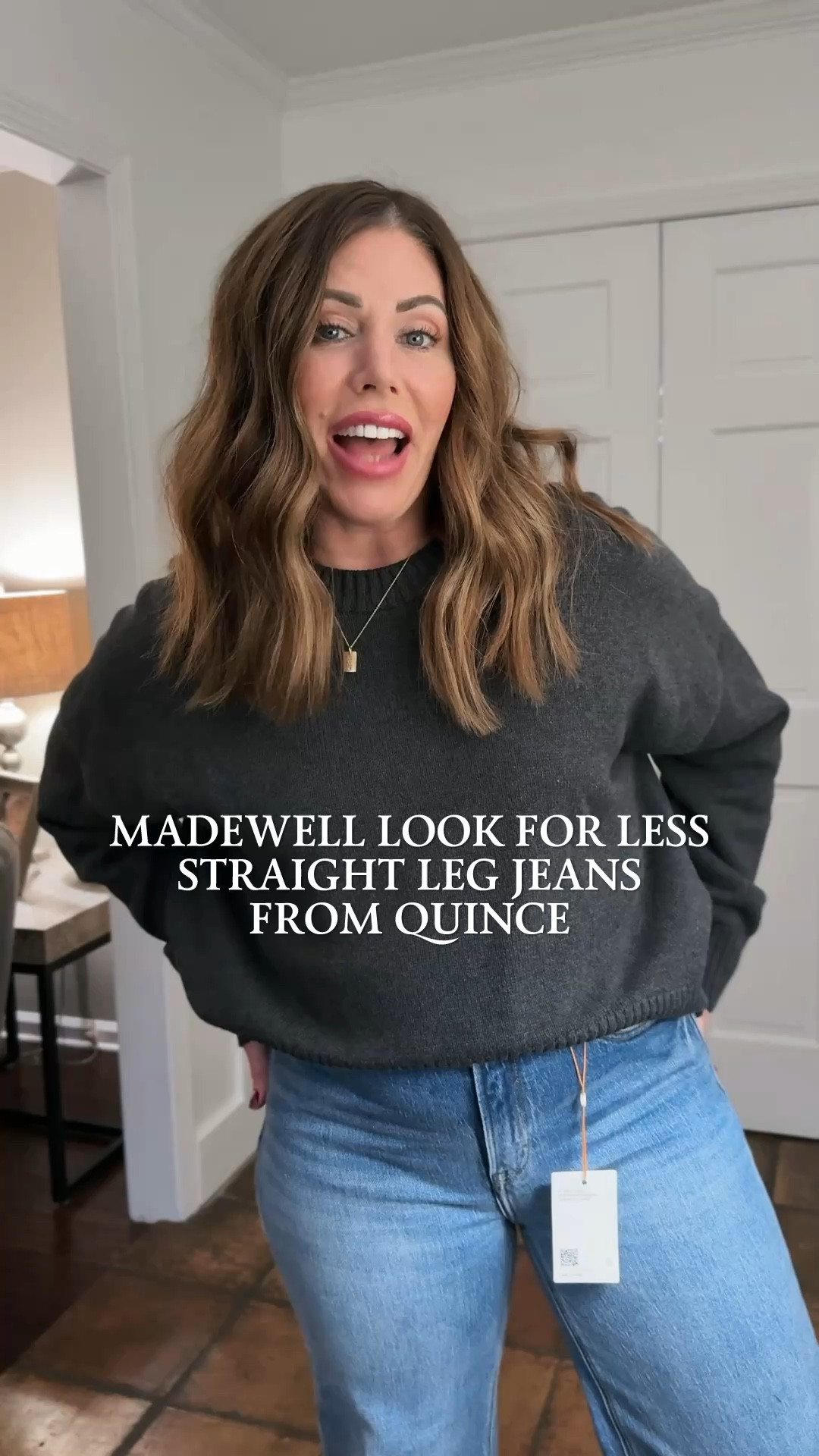 Madewell look for less jeans from Quince for only $50

These are the comfort stretch straight leg. They fit comparable to the Madewell wide leg Jean. They are a high-rise fit, but not as high as the Madewell’s. 

They are true to size and available in two washes and two length options 

I’m wearing a 28 in the 30 inch length . However, I needed a 28 inch to be able to wear them with sneakers and sandals. I trimmed mine to the 28 inch length so mine have a raw hem now. In hindsight, I should’ve just exchanged them for the shorter length.Oh well!! Regardless I love these jeans. They’re super comfy and very affordable.



#LTKFindsUnder50 #LTKOver40 #LTKStyleTip