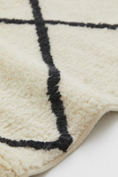 Patterned Wool-blend Rug | H&M (US + CA)