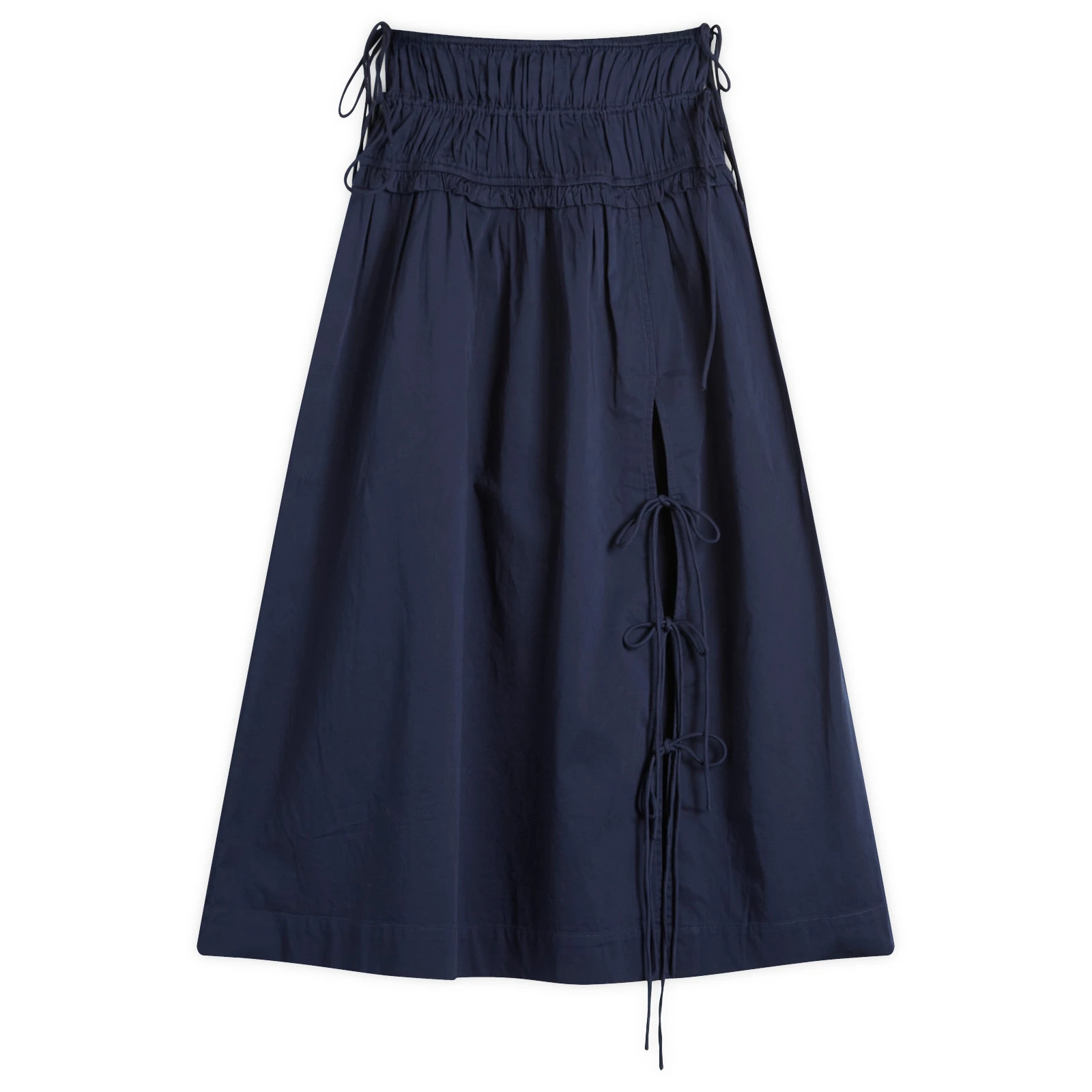 Damson Madder Women's Charlotte Midi Skirt Presented by END. Navy | END. Clothing