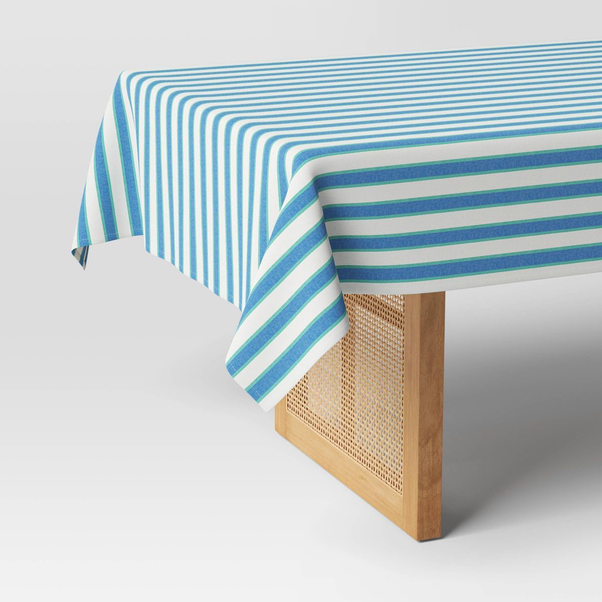 Striped Tablecloth Blue - Threshold™ | Target
