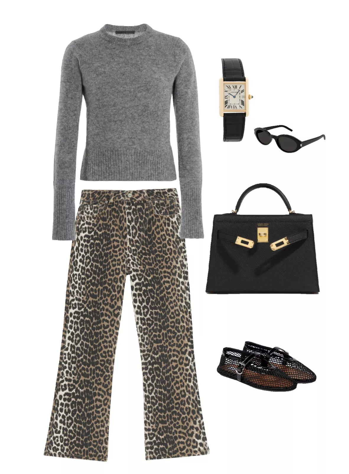 Betzy leopard cropped jeans curated on LTK