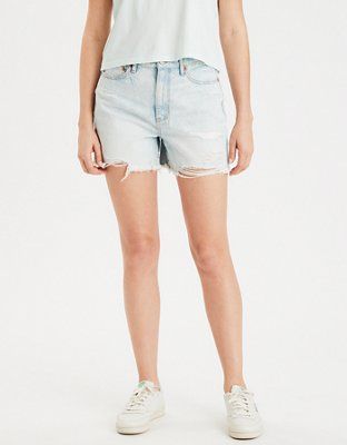 AE 90s Boyfriend Denim Short | American Eagle Outfitters (US & CA)