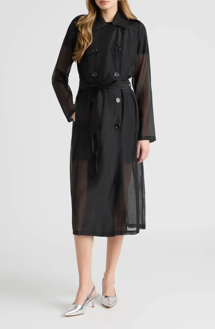 Sheer Trench Coat | Nordstrom