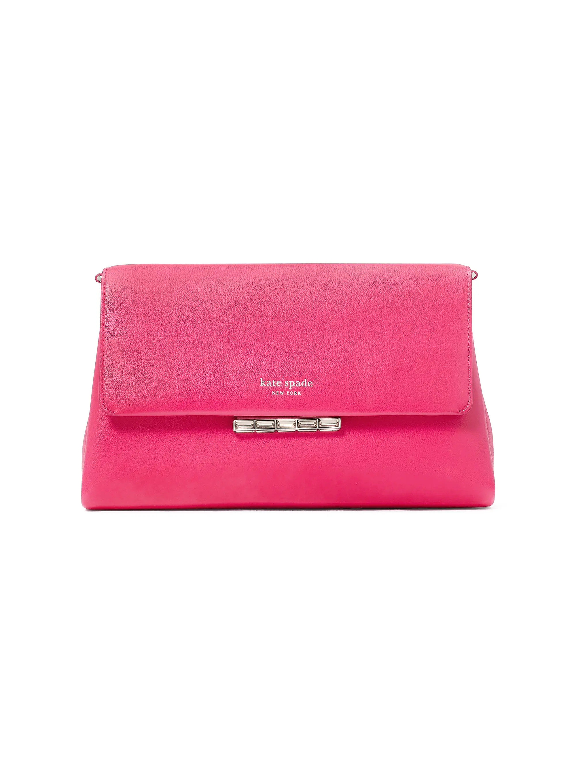 Grace Embellished Leather Clutch | Saks Fifth Avenue