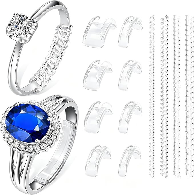 Ottemax Ring Sizers for Loose Rings - 12Pack, 12 Sizes, Ring Guards for Women& Men Loose Rings, I... | Amazon (US)